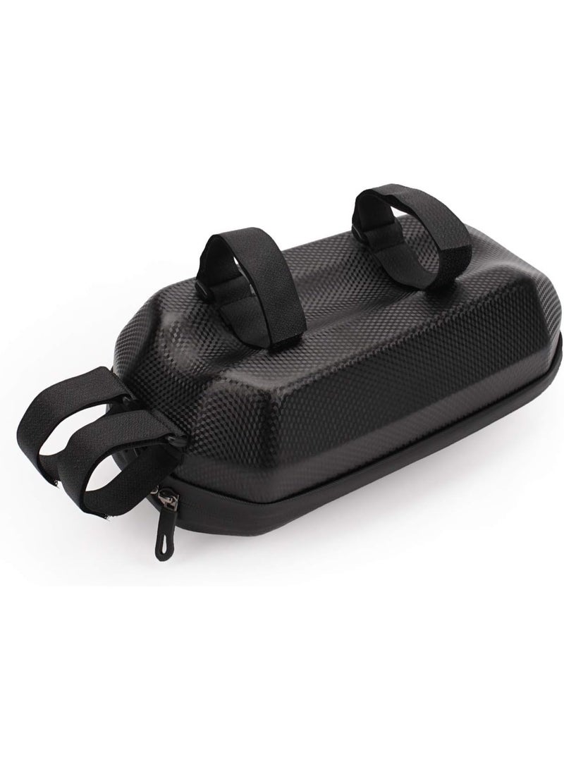 4L Bag Scooter Storage, e-bike Bike Handlebar Bag, Front Hanging Bag for Xiaomi Mijia M365/M365 Pro/Segway ES1/ES2/ES3/Ninebot, for Carrying Charger Tools Repair Large Capacity EVA Hard Shell - Image 3